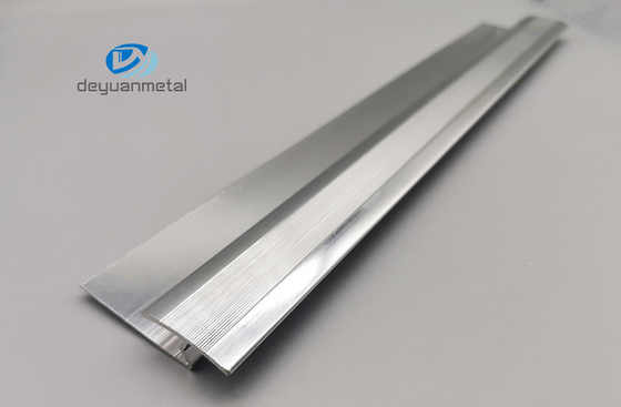 Tiras de transición del metal Alu6463 para el grueso ISO9001 de la alfombra 0.6mm-1.5m m