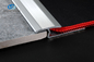 Chrome alfombra para tejar el ajuste tornillo de 2 pedazos abajo de los perfiles de aluminio